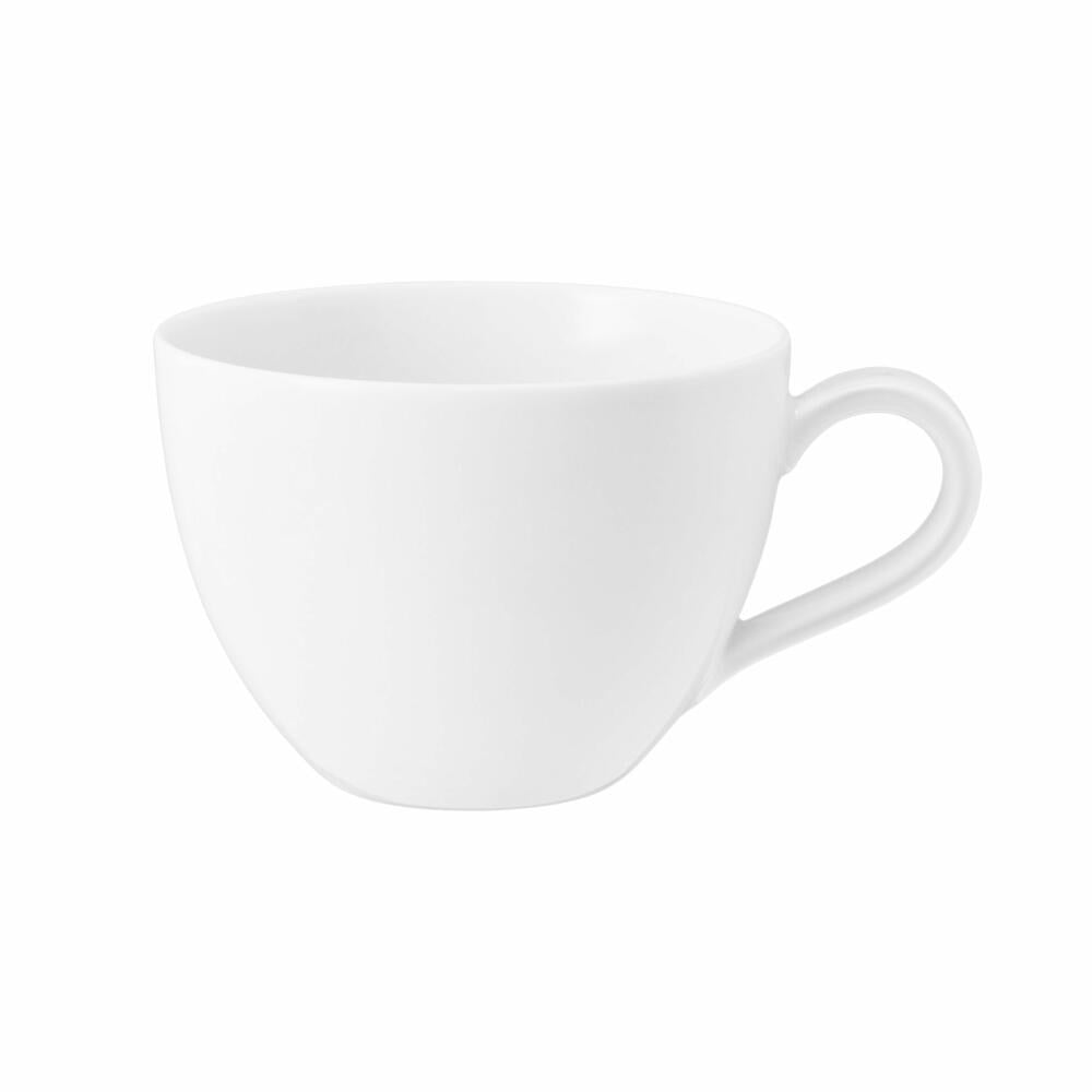 Seltmann Weiden Beat Kaffeeobertasse, Kaffeetasse, Kaffee Tasse, Teetasse, Porzellan, Weiß, 260 ml, 001.751341