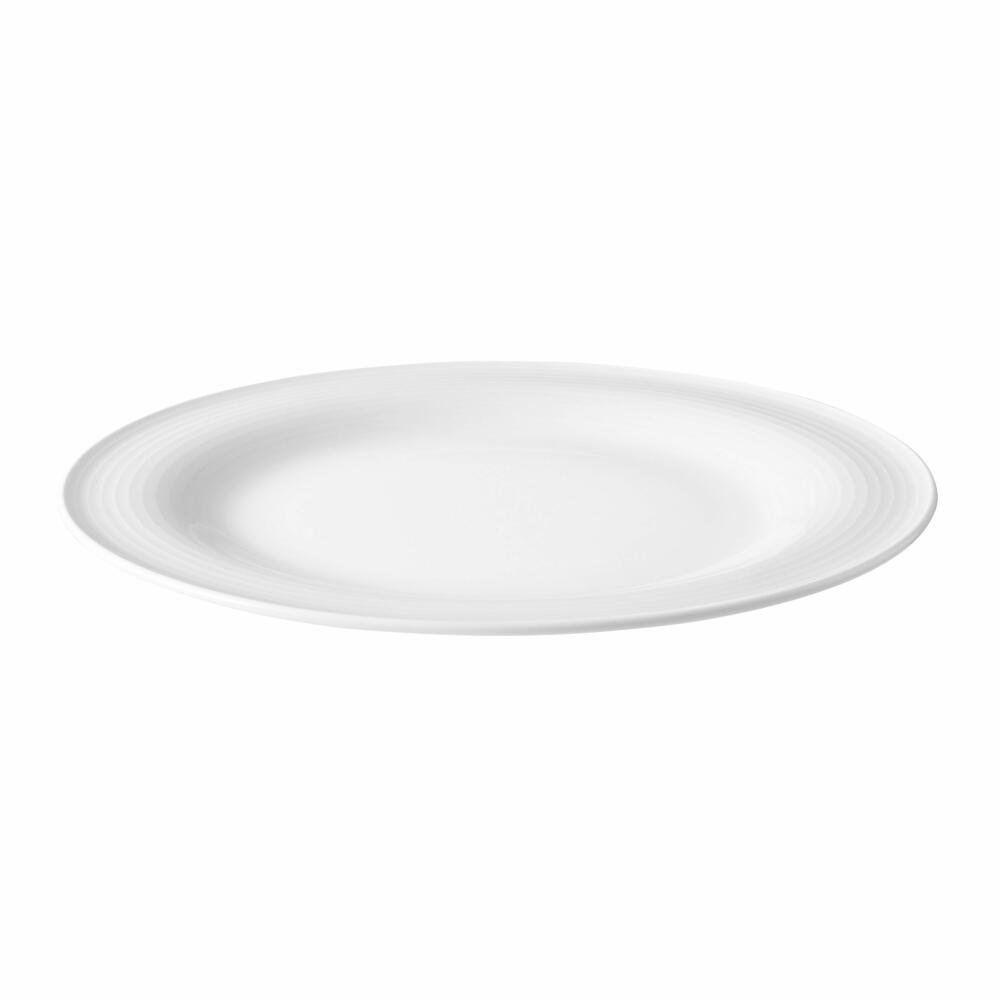 Seltmann Weiden Beat Frühstücksteller, Kleiner Teller, Dessertteller, Kuchenteller, Porzellan, Weiß, Ø 23 cm, 001.751349
