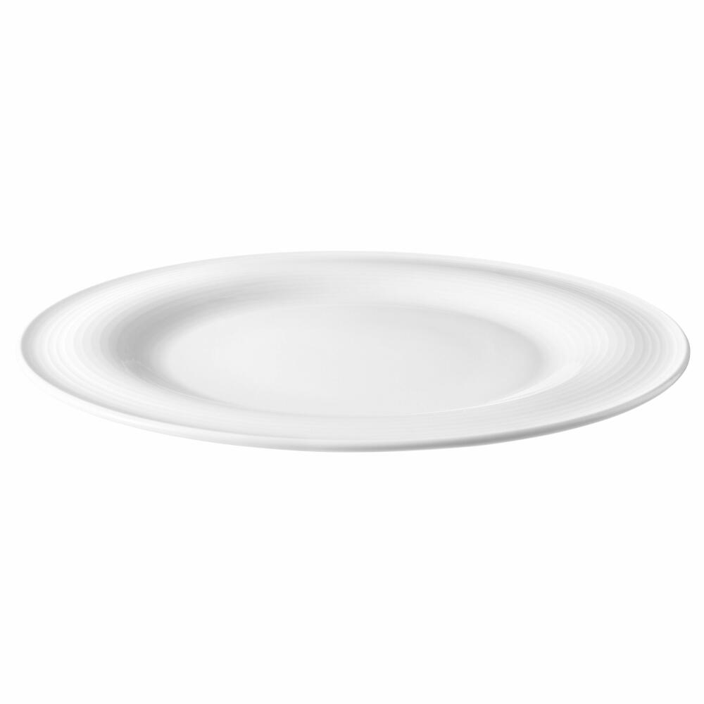Seltmann Weiden Beat Speiseteller Rund, Essteller, Teller, Porzellan, Weiß, Ø 27.5 cm, 001.751363
