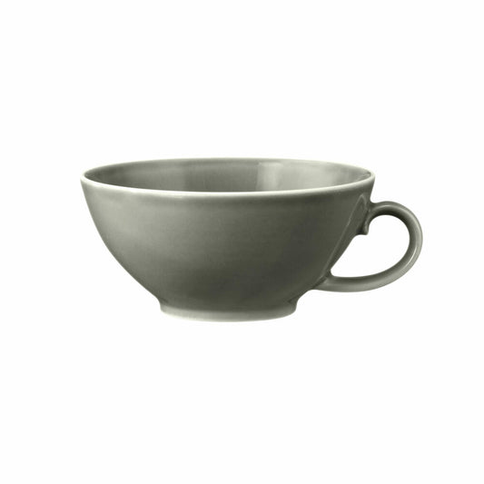 Seltmann Weiden Beat Teeobertasse, Teetasse, Tee Tasse, Porzellan, Perlgrau, 140 ml, 001.765293