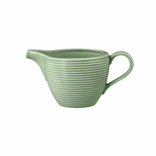 Seltmann Weiden Beat Milchkännchen, Kännchen, Milchgießer, Milchkanne, Porzellan, Salbeigrün, 280 ml, 001.765296