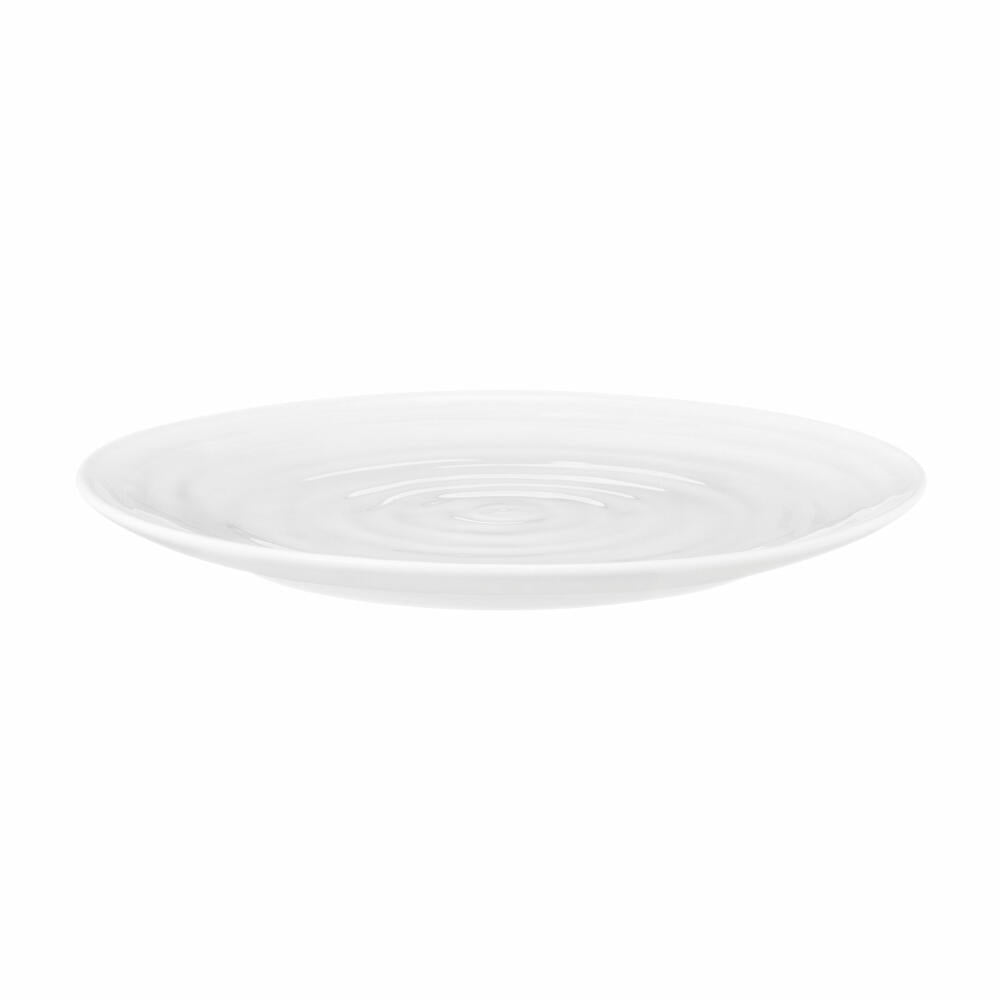 Seltmann Weiden Terra bread plate, cake plate, plate, porcelain, white, Ø 17.7 cm, 001.766246