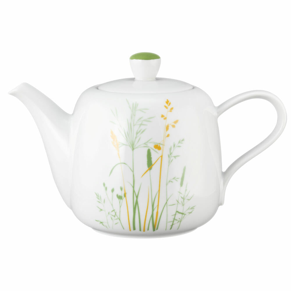 Seltmann Weiden Liberty Kanne, Kaffeekanne, Teekanne, Porzellan, Meadow Grasses Green, 1.6 L, 001.768767