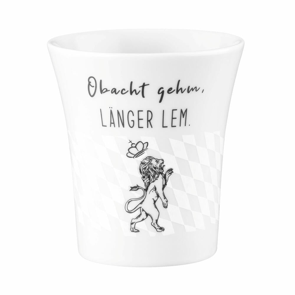 Seltmann Weiden Diva Becher Obacht gem, coffee mug, tea cup, cup, porcelain, 400 ml, 001.771707