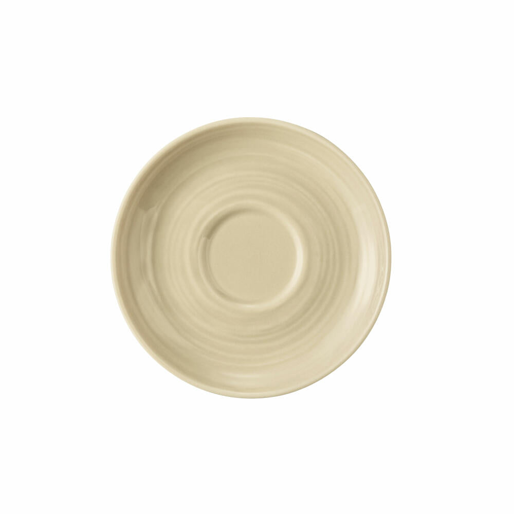 Seltmann Weiden Terra combination saucer small, saucer, porcelain, sand beige, Ø 13.3 cm, 001.772223