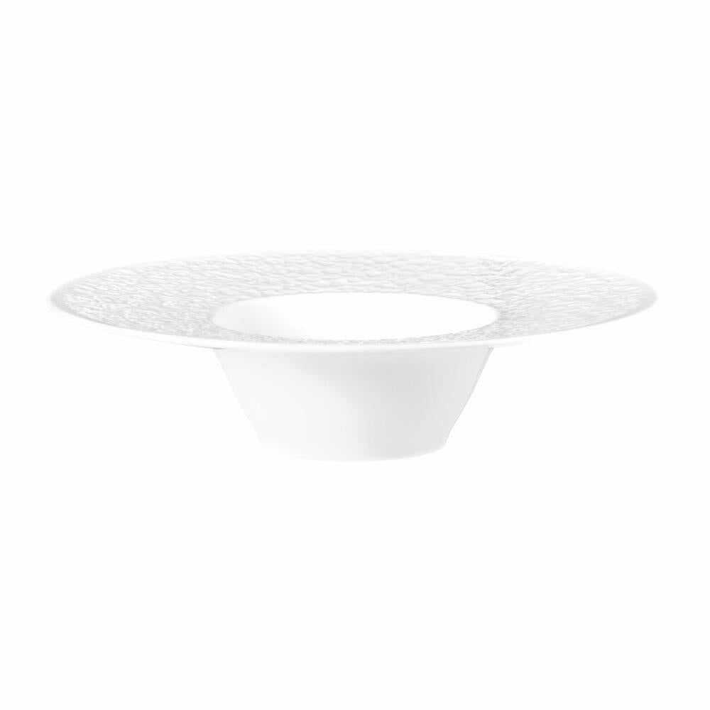 Seltmann Weiden Pastateller mit Relief breit Nori-Home Weiß, Porzellan, 26.5 cm, 001.772515