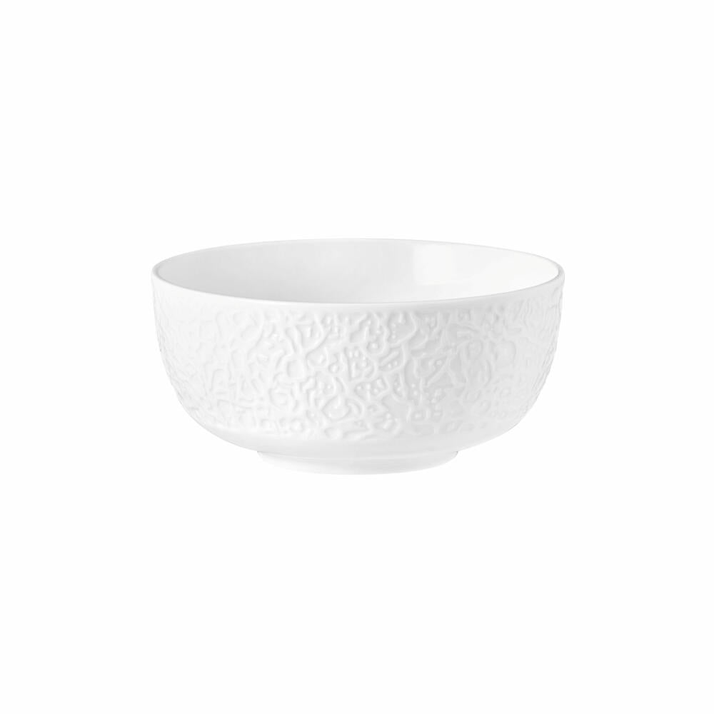 Seltmann Weiden Müslischale mit Relief Nori-Home Weiß, Schüssel, Porzellan, 15 cm, 001.772517