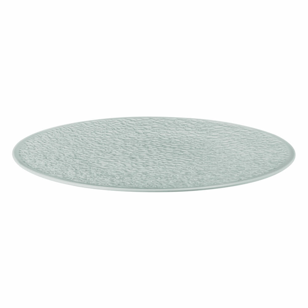 Seltmann Weiden Nori-Home underplate, plate, porcelain, full relief Arctic blue light, Ø 33.2 cm, 001.772522