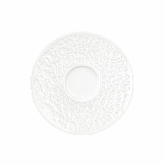 Seltmann Weiden Kombi-Untere klein Relief breit Nori-Home Weiß, Porzellan, 13.5 cm, 001.772657