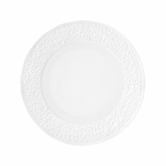 Seltmann Weiden Frühstücksteller Relief schmal Nori-Home Weiß, Teller, 21 cm, 001.772782