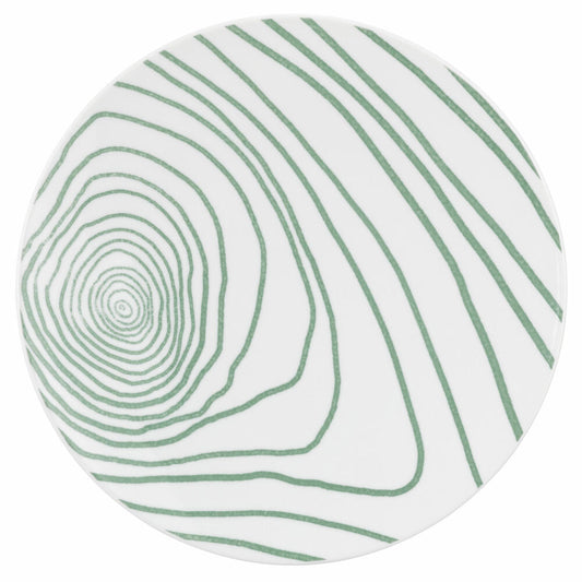 Seltmann Weiden Speiseteller Life Nature Jahresringe, Teller, Porzellan, Grün, 28 cm, 001.772830