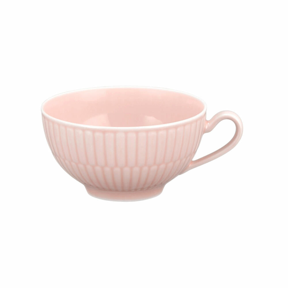 Seltmann Weiden Teeobertasse Amina Rosé, Becher, Porzellan, Rosa, 140 ml, 001.773585