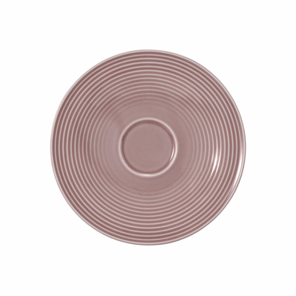 Seltmann Weiden Kombi-Untertasse groß Beat Altrosa, Porzellan, Rosa, 16.5 cm, 001.773695