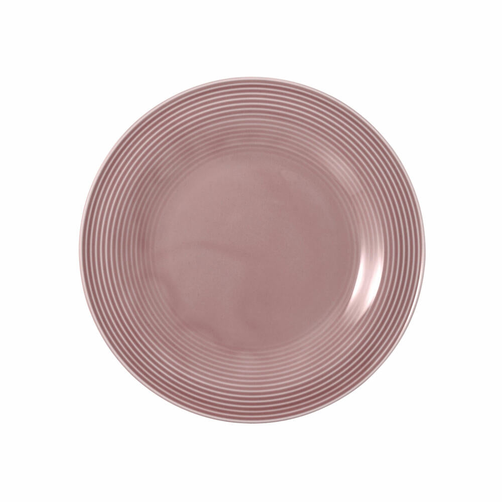Seltmann Weiden Frühstücksteller Beat Altrosa, Teller, Porzellan, Rosa, 23 cm, 001.773698