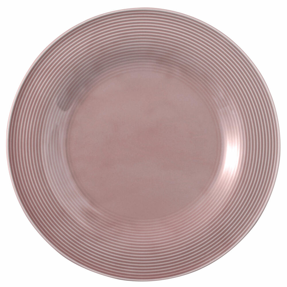 Seltmann Weiden Teller flach Beat Altrosa, Porzellan, Rosa, 30 cm, 001.773706