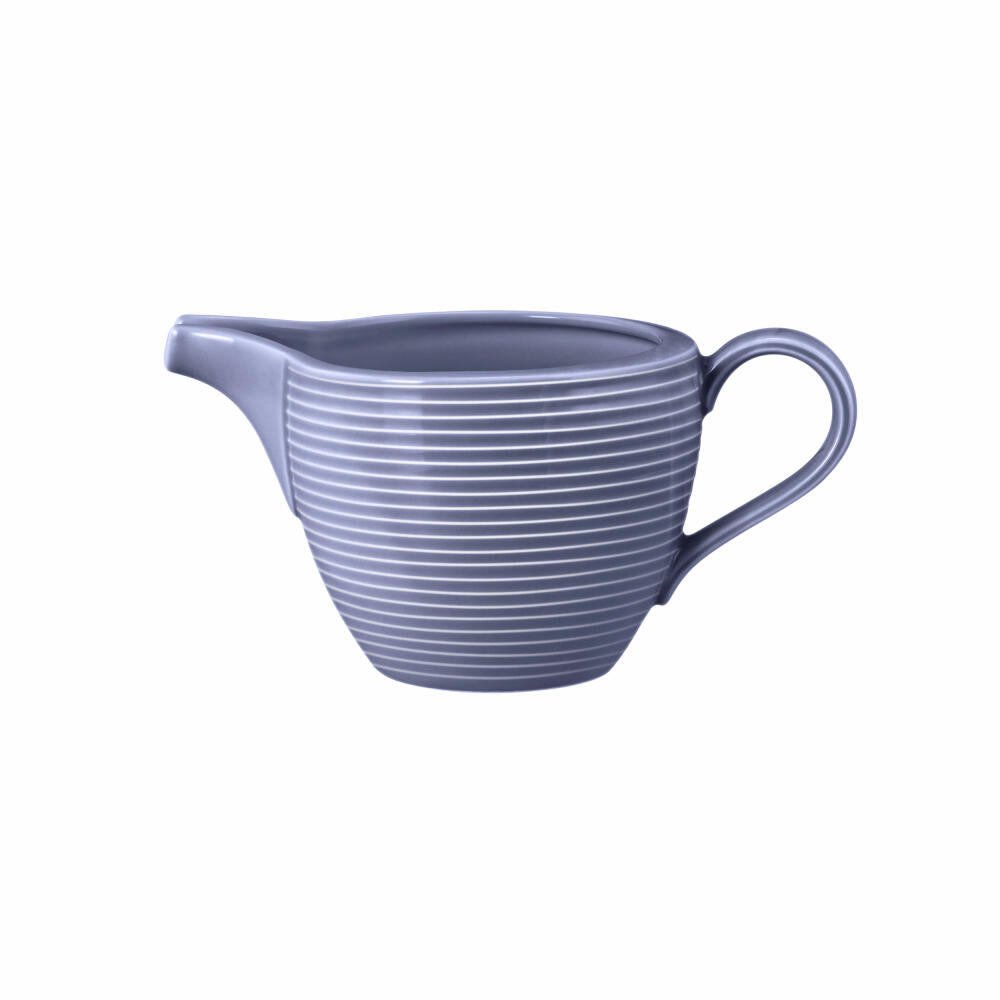 Seltmann Weiden Milchkännchen mit Relief Beat Fliederblau, Porzellan, 290 ml, 001.773713
