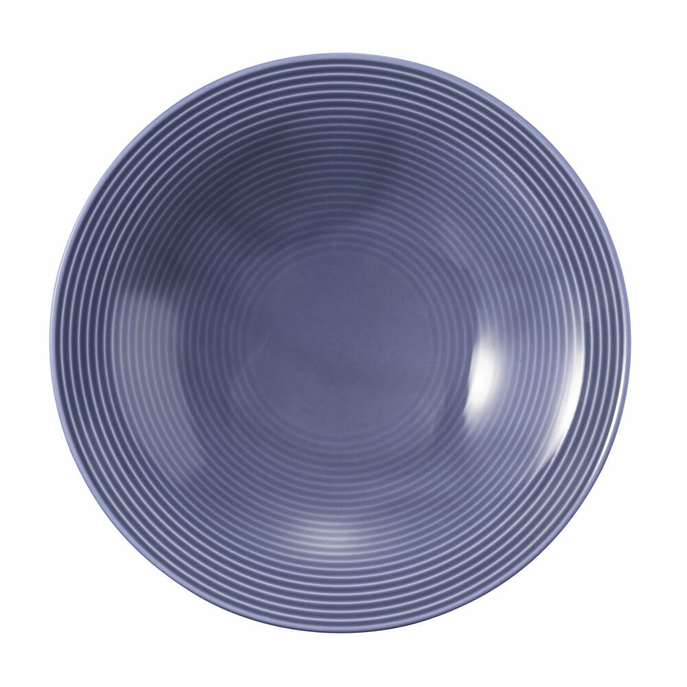 Seltmann Weiden Suppenteller Beat Fliederblau, Porzellan, 22.5 cm, 001.773727