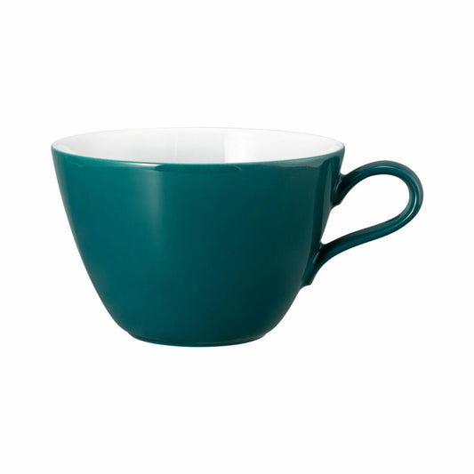 Seltmann Weiden Milchkaffeeobertasse Life Fashion Trendy Petrol, Becher, Porzellan, Petrolblau, 370 ml, 001.773758