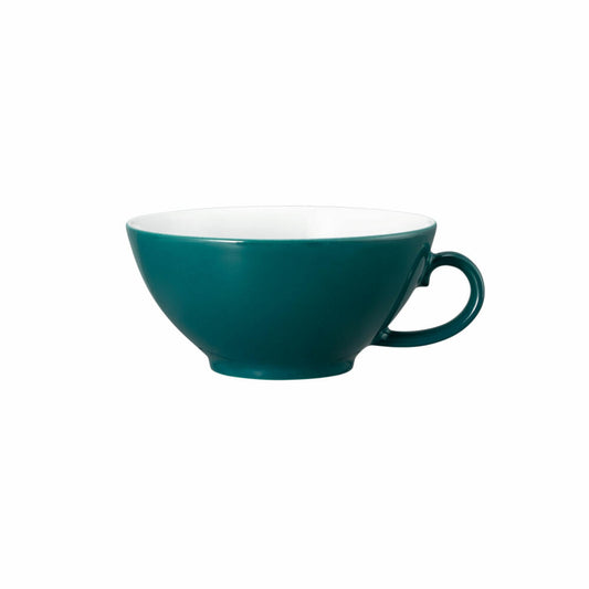 Seltmann Weiden Teeobertasse Life Fashion Trendy Petrol, Becher, Porzellan, Petrolblau, 140 ml, 001.773762