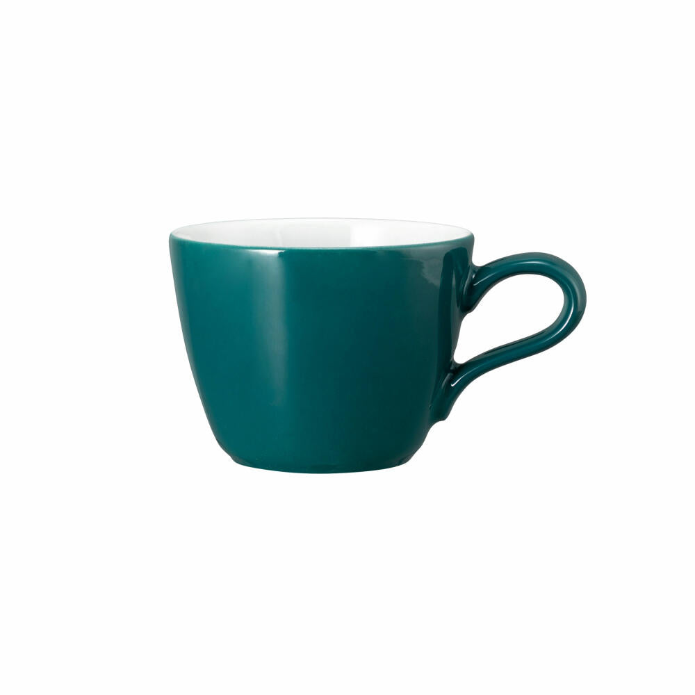 Seltmann Weiden Espressoobertasse Life Fashion Trendy Petrol, Kaffeetasse, Becher, Porzellan, Petrolblau, 90 ml, 001.773763