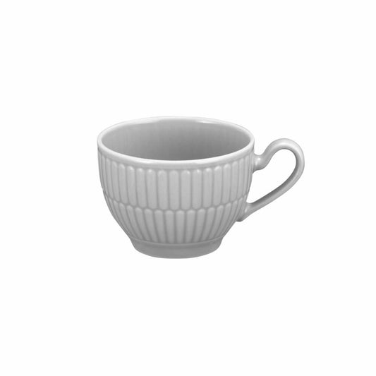 Seltmann Weiden Espressoobertasse Amina Silbergrau, Kaffeetasse, Becher, Porzellan, Grau, 100 ml, 001.774034