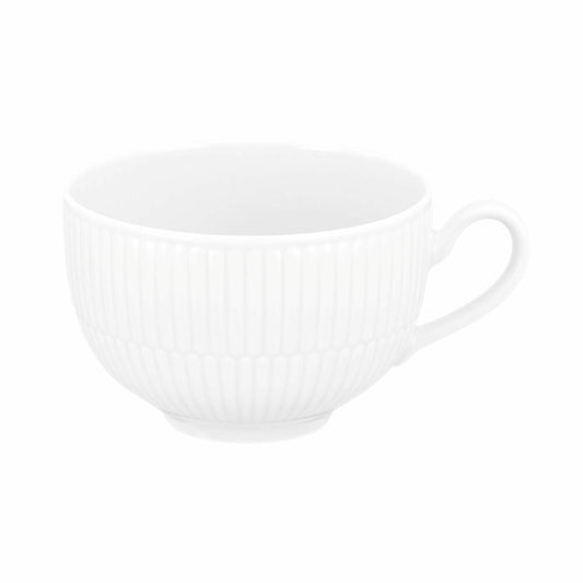 Seltmann Weiden Milchkaffeeobertasse Amina, Becher, Porzellan, Weiß, 350 ml, 001.774131