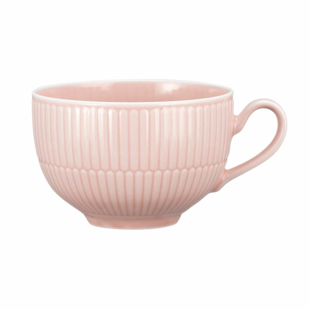 Seltmann Weiden Milchkaffeeobertasse Amina Rosé, Kaffeetasse, Becher, Porzellan, Rosa, 350 ml, 001.774134