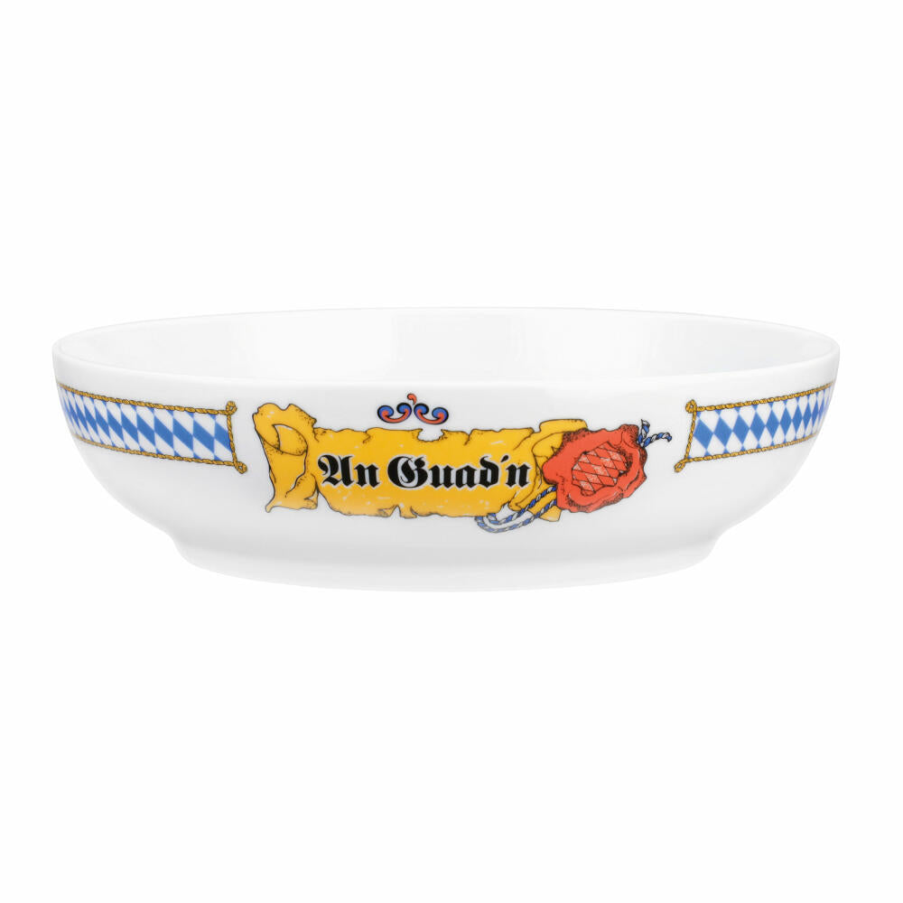 Seltmann Weiden Foodbowl Compact Bayern, Schale, Porzellan, Bunt, 25 cm, 001.774490