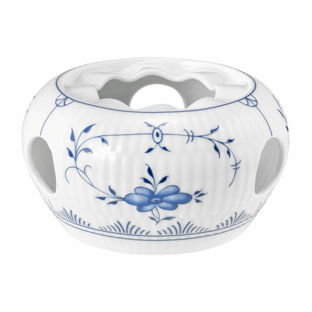 Seltmann Weiden Stövchen Amina Strohblume, Teelichtständer, Porzellan, Blau, 001.774570