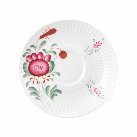 Seltmann Weiden Teeuntertasse groß Amina Ostfriesenrose, Porzellan, Bunt, 14.5 cm, 001.774591