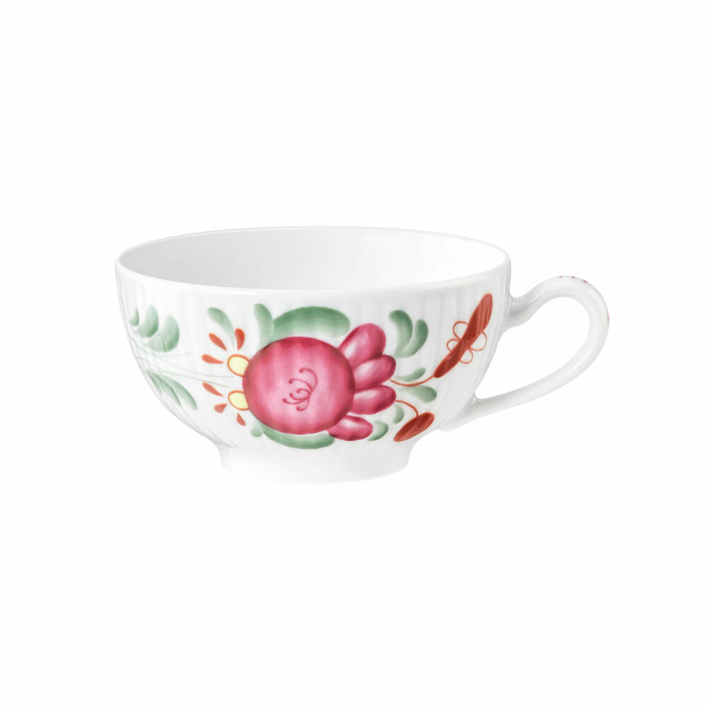 Seltmann Weiden Teeobertasse Amina Ostfriesenrose, Becher, Porzellan, Bunt, 220 ml, 001.774592