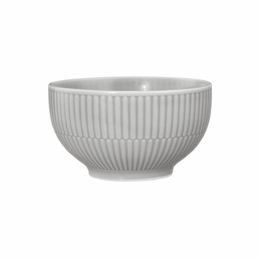 Seltmann Weiden Cappuccinoschale Amina Silbergrau, Kaffeetasse, Becher, Porzellan, Grau, 400 ml, 001.774775