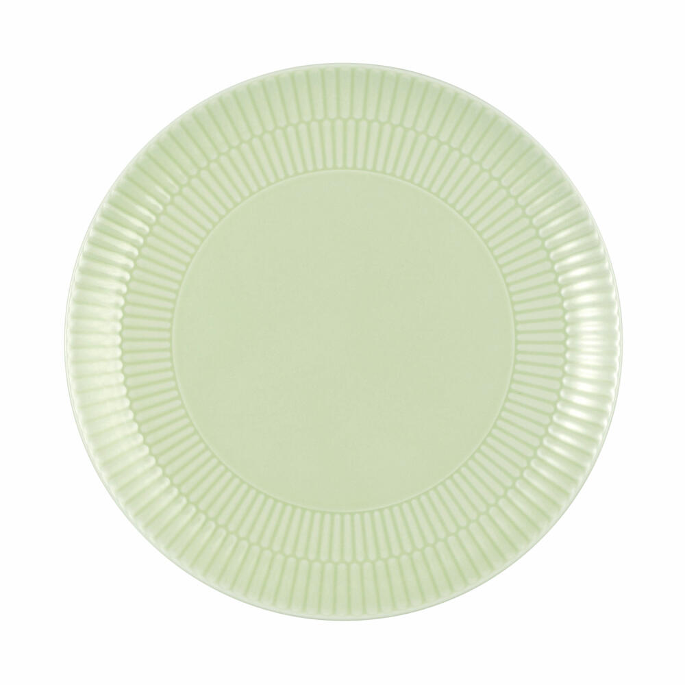 Seltmann Weiden Frühstücksteller Amina Seladon, Teller, Porzellan, Grün, 22.5 cm, 001.774958