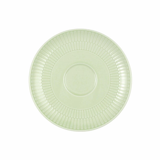 Seltmann Weiden Kombi-Untertasse groß Amina Seladon, Porzellan, Grün, 16 cm, 001.774972