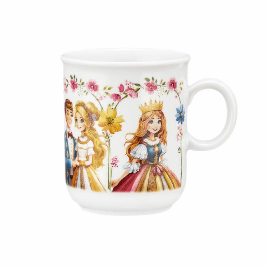 Seltmann Weiden Henkelbecher Compact Prinzessin, Tasse, Porzellan, Bunt, 250 ml, 001.774980