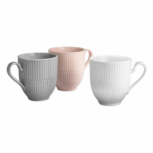 Seltmann Weiden Becher-Set 3-tlg. Amina, Kaffeetassen, Porzellan, Bunt, 350 ml, 001.775139