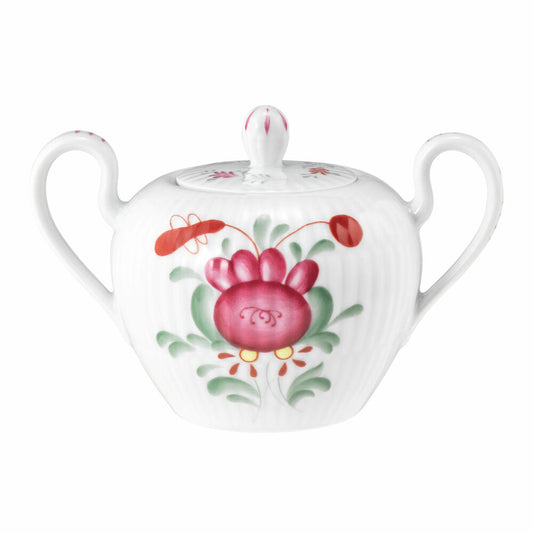 Seltmann Weiden Zuckerdose mit Griffen Amina Ostfriesenrose, Porzellan, Bunt, 230 ml, 001.775218