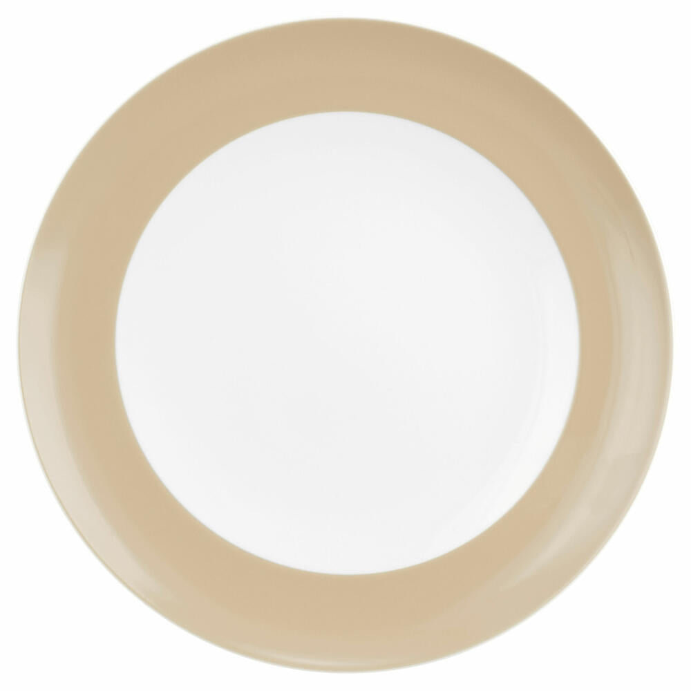 Seltmann Weiden Speiseteller Rund mit Fahne Liberty Pure Colors Dusty Beige, Teller, Porzellan, 27.3 cm, 001.775930