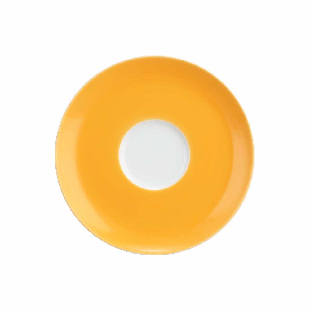 Seltmann Weiden Kombi-Untertasse Groß Liberty Pure Colors Mango Orange, Unterteller, Porzellan, 16.1 cm, 001.775942