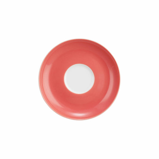 Seltmann Weiden Teeuntertasse Liberty Pure Colors Flamingo Red, Unterteller, Porzellan, Rot, 13 cm, 001.775964