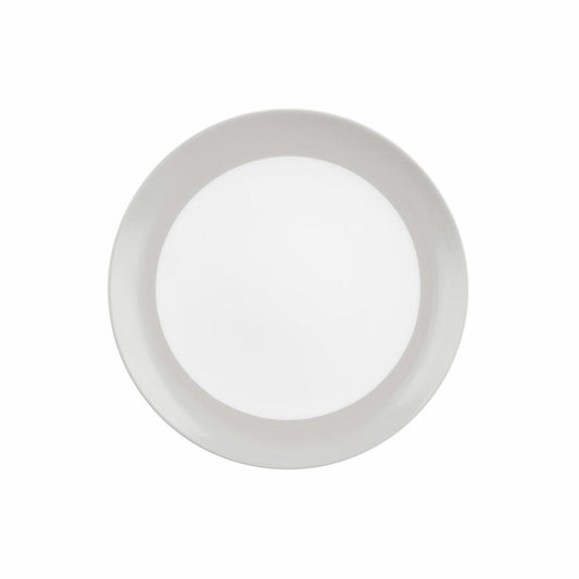 Seltmann Weiden Brotteller Liberty Pure Colors New Grey, Frühstücksteller, Porzellan, Grau, 17.7 cm, 001.775988