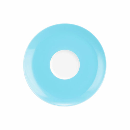 Seltmann Weiden Kombi-Untertasse Groß Liberty Pure Colors Lagoon Blue, Unterteller, Porzellan, Blau, 16.1 cm, 001.776002