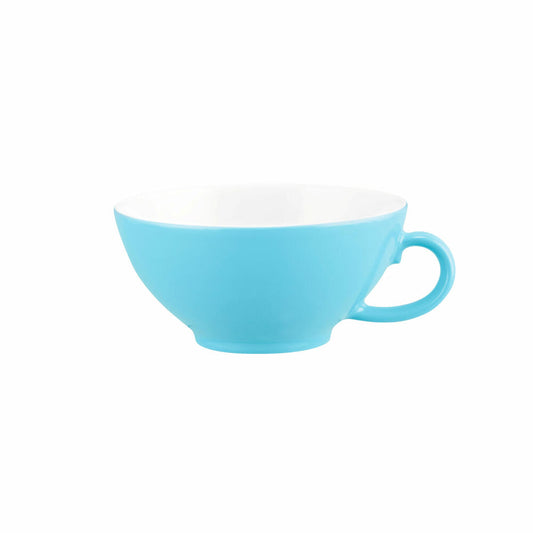 Seltmann Weiden Teeobertasse Klein Liberty Pure Colors Lagoon Blue, Teetasse, Porzellan, Blau, 140 ml, 001.776003