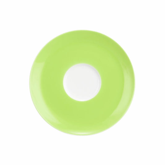 Seltmann Weiden Kombi-Untertasse Groß Liberty Pure Colors Lime Green, Unterteller, Porzellan, Grün, 16.1 cm, 001.776022