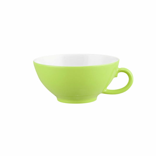 Seltmann Weiden Teeobertasse Klein Liberty Pure Colors Lime Green, Teetasse, Porzellan, Grün, 140 ml, 001.776023