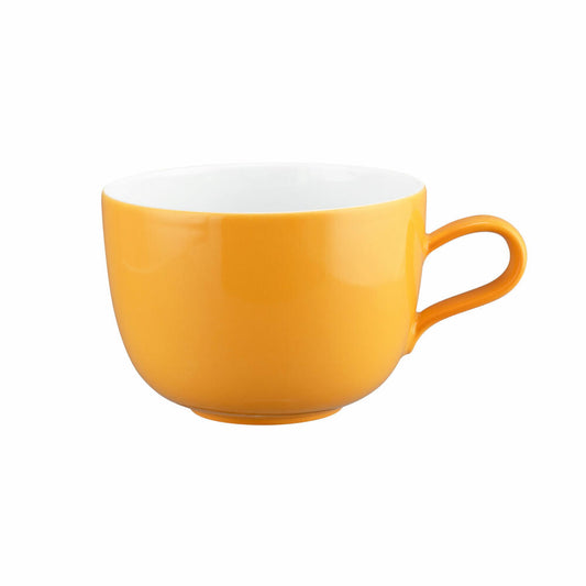 Seltmann Weiden Milchkaffeeobertasse Liberty Pure Colors Mango Orange, Kaffeetasse, Porzellan, 400 ml, 001.775954