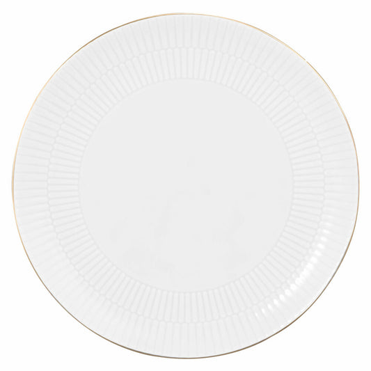 Seltmann Weiden Speiseteller Rund Amina Weiß Goldrand, Teller, Porzellan, 27.8 cm, 001.776090