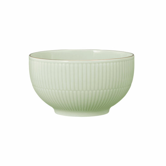 Seltmann Weiden Müslischale Amina Seladon Goldrand, Schüssel, Porzellan, Grün, 980 ml, 001.776144