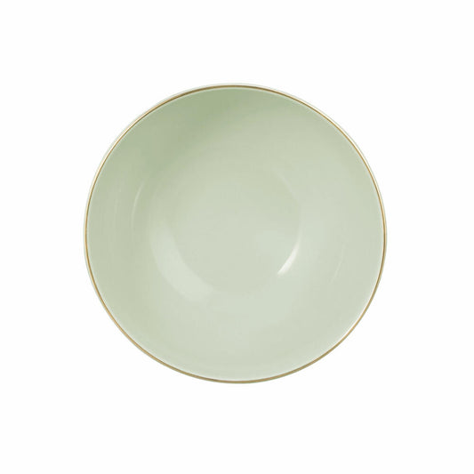 Seltmann Weiden Müslischale Amina Seladon Goldrand, Schüssel, Porzellan, Grün, 980 ml, 001.776144