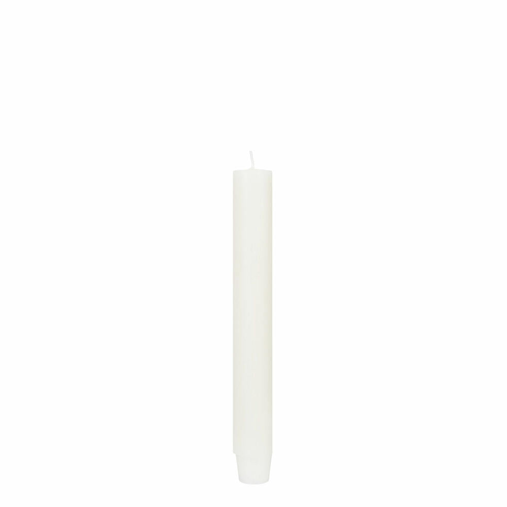 Gift Company Stabkerze, Tafelkerze, Leuchterkerze, Stab Kerze, Paraffin, Elfenbein, L 20 cm, 1025803026